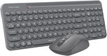 Клавиатура + мышь A4Tech Fstyler FG3300 Air2 клав:серый мышь:серый USB беспроводная slim Multimedia