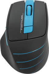 Мышь A4Tech Fstyler FG30S серый/ синий оптическая 2000dpi silent беспров. USB 5but (FG30S BLUE)
