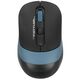Мышь A4Tech Fstyler FB10C черный/синий оптическая 2000dpi беспров. BT/Radio USB 4but (FB10C ASH BLUE)