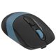 Мышь A4Tech Fstyler FB10C черный/синий оптическая 2000dpi беспров. BT/Radio USB 4but (FB10C ASH BLUE)