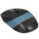 Мышь A4Tech Fstyler FB10C черный/синий оптическая 2000dpi беспров. BT/Radio USB 4but (FB10C ASH BLUE)