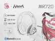 Наушники с микрофоном A4Tech Bloody MR720 белый/красный мониторные BT/Radio оголовье (MR720 NARAKA) Наушники с микрофоном A4Tech Bloody MR720 белый/красный мониторные BT/Radio оголовье (MR720 NARAKA)