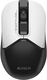 Мышь A4Tech Fstyler FG12 Panda белый/черный оптическая 1200dpi беспров. USB 3but
