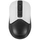 Мышь A4Tech Fstyler FG12 Panda белый/черный оптическая 1200dpi беспров. USB 3but