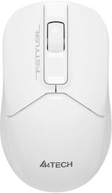 Мышь A4Tech Fstyler FG12S белый оптическая 1200dpi silent беспров. USB 3but