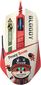 Мышь A4Tech Bloody W63 Max Proxy Boom рисунок оптическая 12000dpi USB