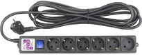 Сетевой фильтр Powercube SPG6-B2 5м (6 розеток) черный (коробка)