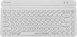 Клавиатура A4Tech Fstyler FBK30 белый USB беспроводная BT/ Radio slim Multimedia (FBK30 WHITE)