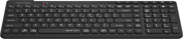 Клавиатура A4Tech Fstyler FBK27C AS черный USB беспроводная BT/Radio slim Multimedia (FBK27C AS) Клавиатура A4Tech Fstyler FBK27C AS черный USB беспроводная BT/Radio slim Multimedia (FBK27C AS)