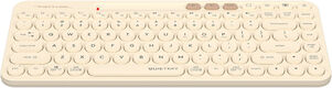 Клавиатура A4Tech Fstyler FBK36C AS бежевый USB беспроводная BT/Radio slim Multimedia (FBK36C AS) Клавиатура A4Tech Fstyler FBK36C AS бежевый USB беспроводная BT/Radio slim Multimedia (FBK36C AS)