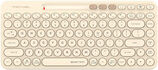 Клавиатура A4Tech Fstyler FBK36C AS бежевый USB беспроводная BT/ Radio slim Multimedia (FBK36C AS)