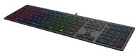 Клавиатура A4Tech Fstyler FX60 серый USB slim LED (FX60 GREY / NEON) Клавиатура A4Tech Fstyler FX60 серый USB slim LED (FX60 GREY / NEON)