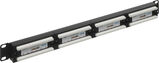 Патч-панель NTSS NTSS-PP-1U-24-UTP-RJ45-5E-D 19" 1U 24xRJ45 кат.5E UTP