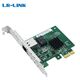 Lr-Link LRES2034PT PCIe x1 1G Single Port Copper Network Card (NetSwift based)