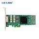 Lr-Link LREC9712HT-BP PCIe x4 1G Dual-Port Bypass Adapter Lr-Link LREC9712HT-BP PCIe x4 1G Dual-Port Bypass Adapter