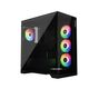 XPG INVADER X BLACK (INVADERXMT-BKCWW) Mid-Tower Gaming ATX PC Case with Panoramic View XPG INVADER X BLACK (INVADERXMT-BKCWW) Mid-Tower Gaming ATX PC Case with Panoramic View