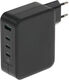 Блок питания TopON TOP-GaN-130WB автоматический 130W 5V-20V 5A 4xUSB от бытовой электросети LED индикатор Блок питания TopON TOP-GaN-130WB автоматический 130W 5V-20V 5A 4xUSB от бытовой электросети LED индикатор
