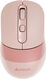 Мышь A4Tech Fstyler FB10C розовый оптическая 2000dpi беспров. BT/Radio USB 4but (FB10C BABY PINK)