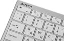 Клавиатура A4Tech Fstyler FBX51C белый USB беспроводная BT/Radio slim Multimedia для ноутбука (FBX51C WHITE) Клавиатура A4Tech Fstyler FBX51C белый USB беспроводная BT/Radio slim Multimedia для ноутбука (FBX51C WHITE)