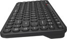 Клавиатура A4Tech Fstyler FBK36C AS черный USB беспроводная BT/Radio slim Multimedia (FBK36C AS)