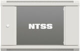 Шкаф коммутационный NTSS Премиум (NTSS-W18U6045GS-2) настенный 18U 600x450мм пер.дв.стекл 60кг серый 350мм 30.5кг 220град. 900мм IP20 сталь