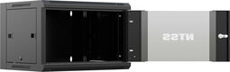 Шкаф коммутационный NTSS NTSS-W12U6060GS-BL настенный 12U 570x600мм пер.дв.стекл 60кг черный 500мм 27кг 220град. 635мм IP20 сталь Шкаф коммутационный NTSS NTSS-W12U6060GS-BL настенный 12U 570x600мм пер.дв.стекл 60кг черный 500мм 27кг 220град. 635мм IP20 сталь