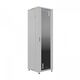 Шкаф коммутационный NTSS Премиум (NTSS-R18U6060GS) напольный 18U 600x600мм пер.дв.стекл металл 900кг серый 510мм 903мм IP20