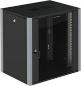 Шкаф коммутационный Sysmatrix (WP 6312.910) настенный 12U 600x350мм пер.дв.стекл 2 бок.пан. 60кг черный 200мм 20кг 585мм IP20 металл&nbsp;<img style='position: relative;margin:0' src='/image/only_to_order_edit.gif' alt='На заказ' title='На заказ' />