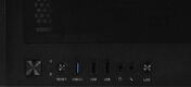 Корпус Azza Celesta F черный без БП ATX 5x120mm 5x140mm 2xUSB2.0 1xUSB3.0 audio bott PSU