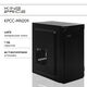 Корпус KingPrice KPCC-MN209 черный без БП mATX 1x80mm 2x120mm 2xUSB2.0 audio