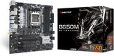 Материнская плата Biostar B650MT-E Pro SocketAM5 AMD B650 4xDDR5 mATX AC`97 8ch(7.1) 2.5Gg RAID+HDMI+DP