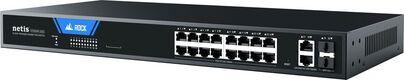 Коммутатор Netis ST220GPR-2G2S (L2) 18x1Гбит/с 16PoE настраиваемый Коммутатор Netis ST220GPR-2G2S (L2) 18x1Гбит/с 16PoE настраиваемый