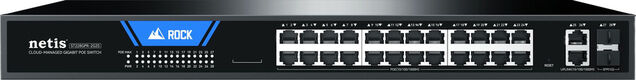 Коммутатор Netis ST228GPR-2G2S (L2) 26x1Гбит/с 2SFP 24PoE настраиваемый Коммутатор Netis ST228GPR-2G2S (L2) 26x1Гбит/с 2SFP 24PoE настраиваемый