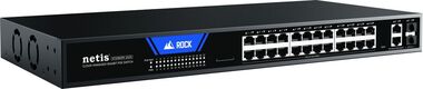 Коммутатор Netis ST228GPR-2G2S (L2) 26x1Гбит/с 2SFP 24PoE настраиваемый Коммутатор Netis ST228GPR-2G2S (L2) 26x1Гбит/с 2SFP 24PoE настраиваемый