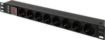 Блок распределения питания NTSS NTSS-PDU-DA1015 гор.размещ. 8xSchuko базовые 10A C14 Блок распределения питания NTSS NTSS-PDU-DA1015 гор.размещ. 8xSchuko базовые 10A C14