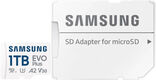 Флеш карта microSDXC 1TB Samsung MB-MC1T0SA EVO Plus V30 A2 + adapter Флеш карта microSDXC 1TB Samsung MB-MC1T0SA EVO Plus V30 A2 + adapter