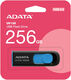 ADATA
Флеш Диск A-Data 256Gb DashDrive UV128 AUV128-256G-RBE USB3.0 черный/синий