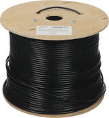 Кабель информационный NTSS NTSS-OUT-FTP4-5Е-PE-BL кат.5E FTP 4 пары 24AWG PE внешний 305м черный