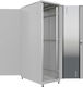 Шкаф серверный NTSS Премиум (NTSS-R22U60100GS) напольный 22U 600x1000мм пер.дв.стекл металл 900кг серый 910мм 60.5кг 1102мм IP20 сталь