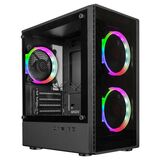 mATX FAN 3*12 FRGB Ginzzu CL406 (12RR4)