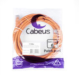Патч-корд U/ UTP Cabeus PC-UTP-RJ45-Cat.6-3m-OR-LSZH
