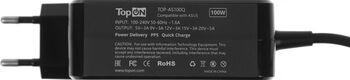Адаптер TopON TOP-AS100Q автоматический 100W 5V-20V 5A от бытовой электросети Адаптер TopON TOP-AS100Q автоматический 100W 5V-20V 5A от бытовой электросети