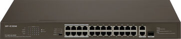 Коммутатор IP-Com F1126P-24-250W (L2) 24x100Мбит/с 2x1Гбит/с 1xКомбо(1000BASE-T/SFP) 1SFP 24PoE 230W неуправляемый