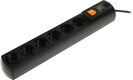 Сетевой фильтр Most HP 2м (6 розеток) черный (коробка) Сетевой фильтр Most HP 2м (6 розеток) черный (коробка)