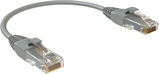 Патч-корд Sysmatrix PC 4545.5EU26.015LSZHGY U/ UTP RJ-45 вил.-вилка RJ-45 кат.5E 0.15м серый LSZH