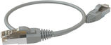 Патч-корд Sysmatrix PC 4545.5ES26.03LSZHGY F/ UTP RJ-45 вил.-вилка RJ-45 кат.5E 0.5м серый LSZH