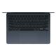 Apple MacBook Air 13-inch 2025 [MW133LL/A] (КЛАВ.РУС.ГРАВ.) Midnight 13.6