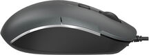 Мышь A4Tech Fstyler FM26 серый/черный оптическая 1600dpi USB для ноутбука 4but (FM26 USB (SMOKY GREY)) Мышь A4Tech Fstyler FM26 серый/черный оптическая 1600dpi USB для ноутбука 4but (FM26 USB (SMOKY GREY))