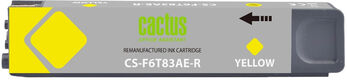 Картридж струйный Cactus CS-F6T83AE-R 973XL желтый (120мл) для HP PageWide Pro 452dw/477dw Картридж струйный Cactus CS-F6T83AE-R 973XL желтый (120мл) для HP PageWide Pro 452dw/477dw