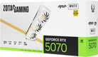 Видеокарта Zotac PCI-E 4.0 RTX 5070 AMP WHITE ED NVIDIA GeForce RTX 5070 12Gb 192bit GDDR7 2587/28000 HDMIx1 DPx3 HDCP Ret Видеокарта Zotac PCI-E 4.0 RTX 5070 AMP WHITE ED NVIDIA GeForce RTX 5070 12Gb 192bit GDDR7 2587/28000 HDMIx1 DPx3 HDCP Ret